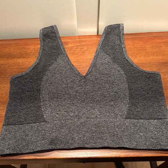 Gray H&M sports bra, Medium. - Picture 3 of 5